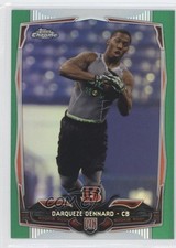 2014 Topps Chrome Green Refractor Darqueze Dennard #204 0a3
