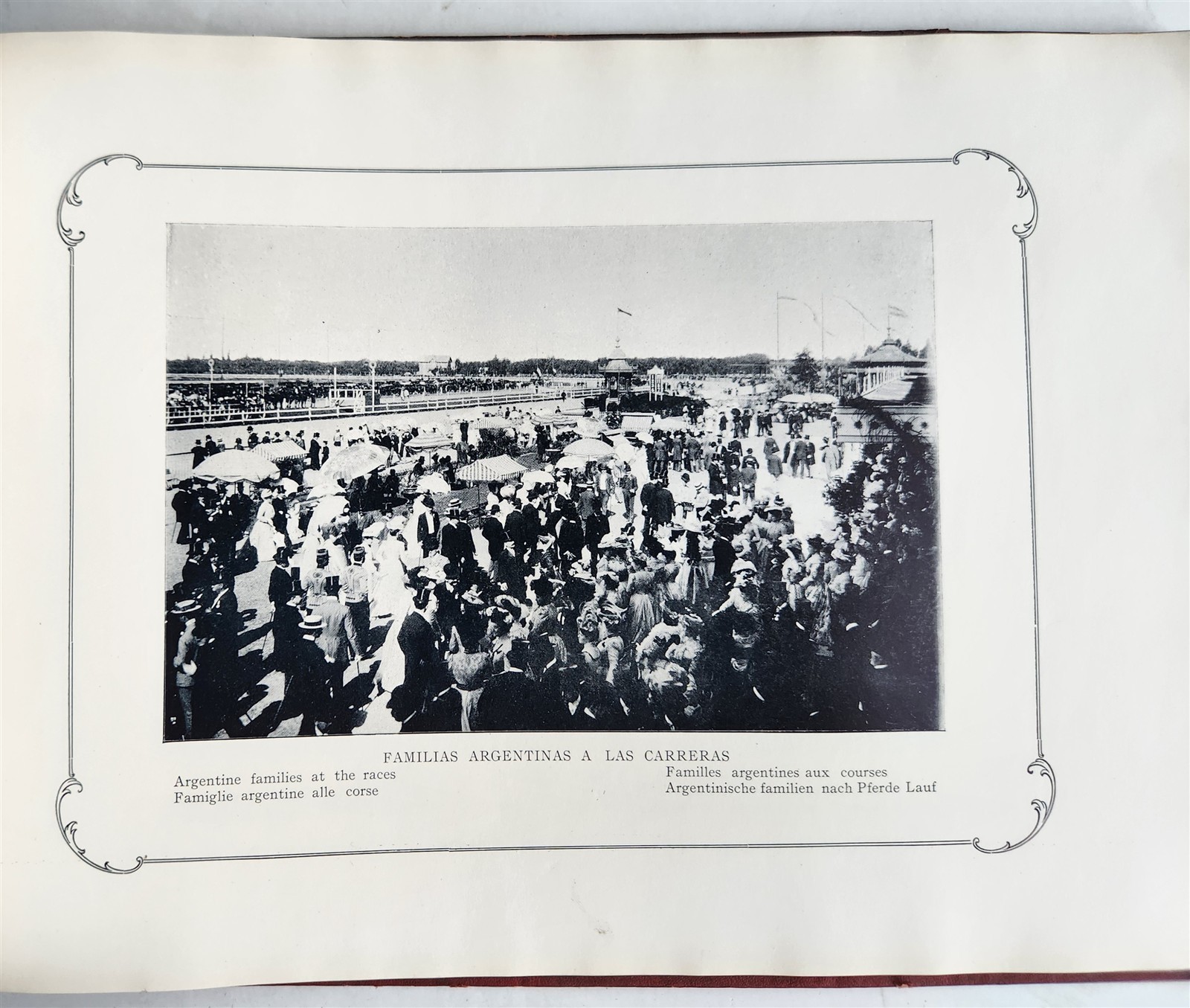 1900 ALBUM-RECUERDO de BUENOS AIRES antique PHOTO ILLUSTRATED FOLIO ALBUM