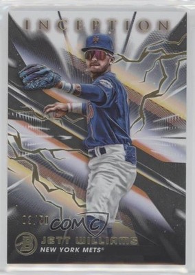 2023 Bowman Inception Gold Foil Electricity 3/50 Jett Williams #62 1n2n