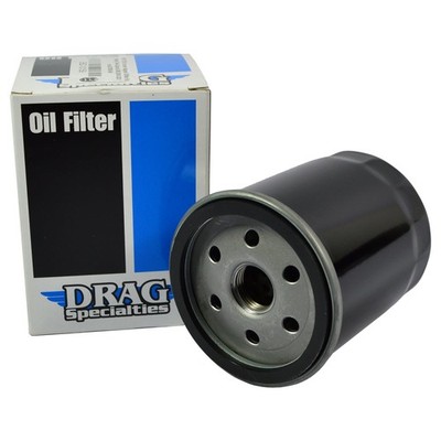 Drag Specialties Ölfilter schwarz für Harley Softail Dyna Touring TC M8 99-20