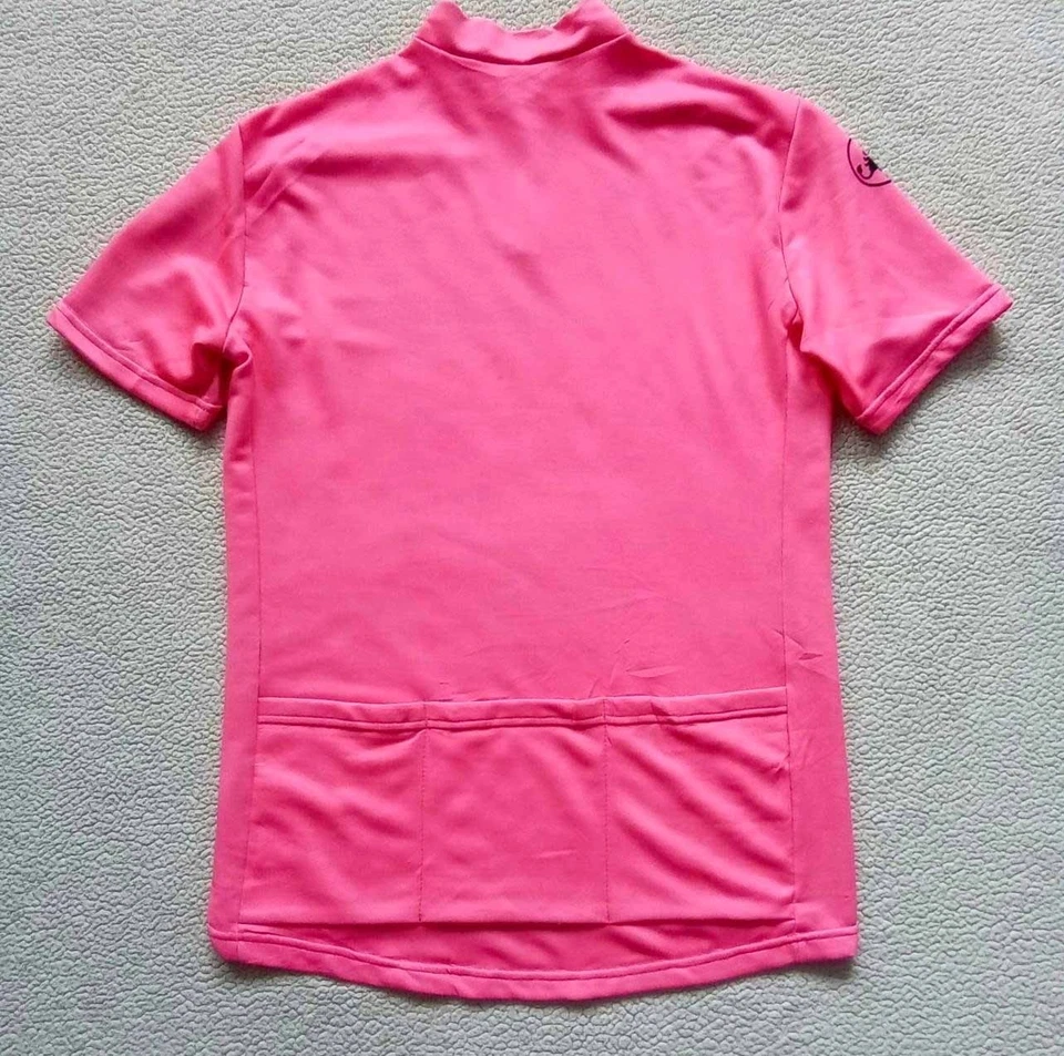 Camiseta deportiva rosa Maglia Laurent Fignon rosa Laurent Giro d'italia 1989 rara de colección — L Foto 4 de 4