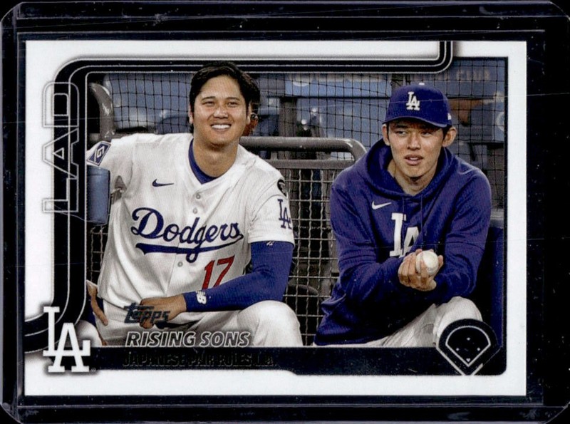 2025 Topps Update Shohei Ohtani Roki Sasaki #US269 Dodgers