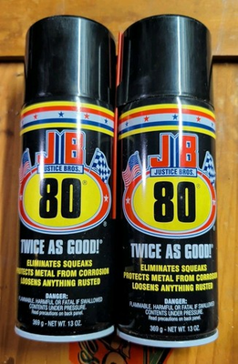 #ad Justice Brothers JB80 Lubricant Penetrant 2 Pack $30.00