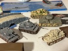 Assembled Model Tanks /ships/buildings/Trains etc DIORAMA LOT misc!! (see pix) — photo 4