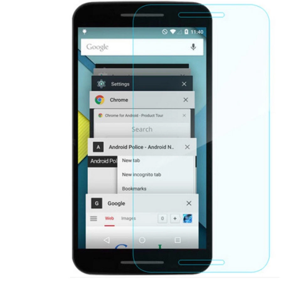 Protezione Schermo In Vetro Temperato Per Google Lg Nexus 5X - Immagine 2 di 2