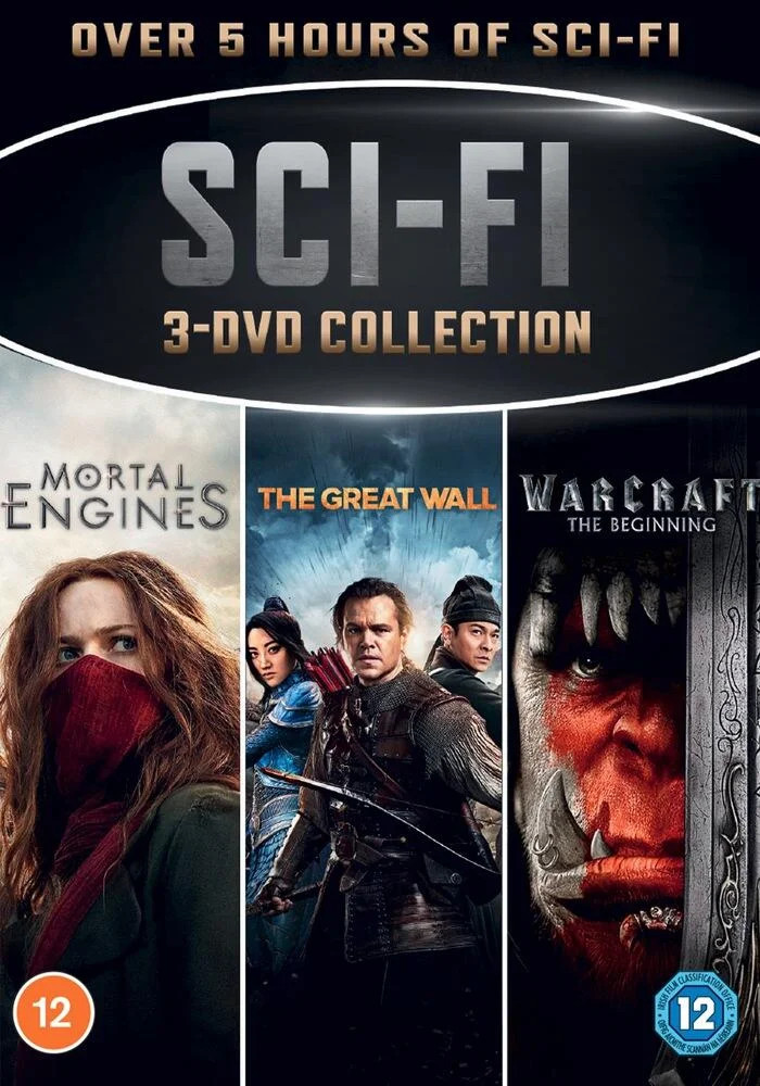 Mortal Engines / The Great Wall / Warcraft DVD