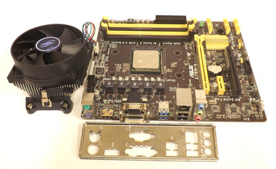 ASUS A78M-A Motherboard + AMD A8-6600K CPU + Cooler | FM2+ | Complete Set