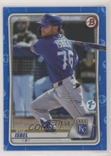 2020 Bowman Draft 1st Edition Blue Foil 37/150 Kyle Isbel #BD-182 hn8