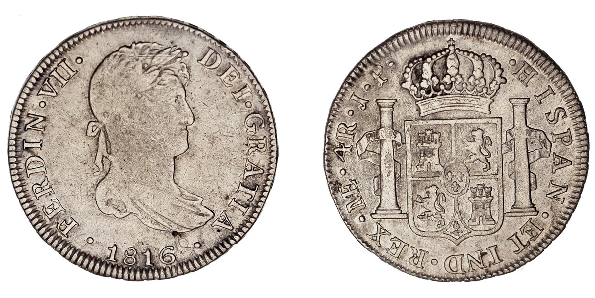 Silver 1816 Year Spanish Coins for sale | eBay