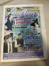 RARE Goo Goo Dolls Good Times Music Magazine July 2007 Harry Potter