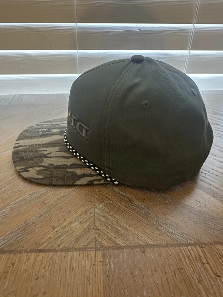Drake Waterfowl Flatbill 2 Tone Ripstop Rope Hat Reverse Logo - Image 2 of 4