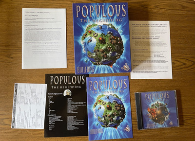 Populous - The Beginning (PC-CD-Rom, Win95/98)   *OVP Big Box *Retro