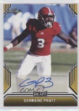 2019 Leaf Draft Auto Gold Germaine Pratt #BA-GP1 Auto 0b5