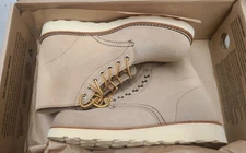 NEW Red Wing Boots 8851 Sz 5D Sand Suede Heritage Hawthorne Iron Ranger Moc Toe