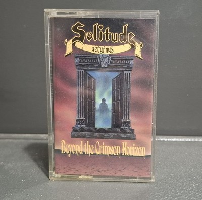 Solitude Aeternus Beyond The Crimson Horizon 1992 Metal Mind Tape Cassette Rare!