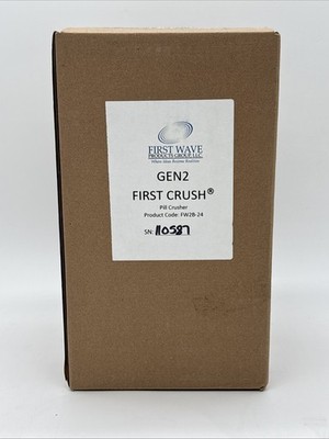 First Wave First Crush Gen2 Automated Pill Crusher (FW2B-24)   30 Day Warranty!