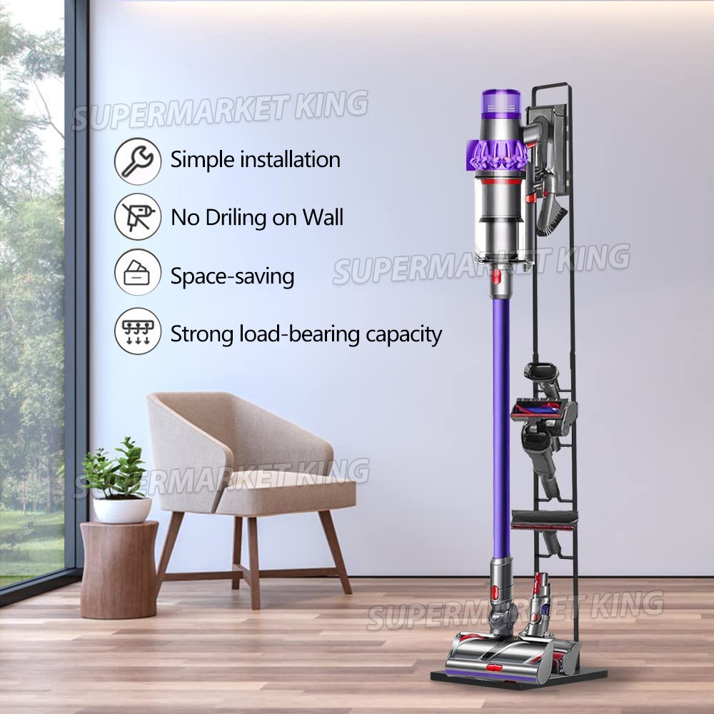Vacuum Cleaner Stand Rack For Dyson V6/V7 V8 10 11 Freestanding Holder Cordless — image 3