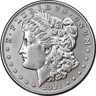 2021 'D' Morgan Silver Dollar - Denver - OGP & COA - STOCK