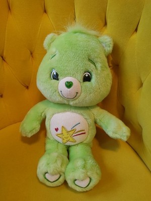 Care Bears OOPSY BEAR 14'' Green Yellow Star Plush Stuffed Animal 