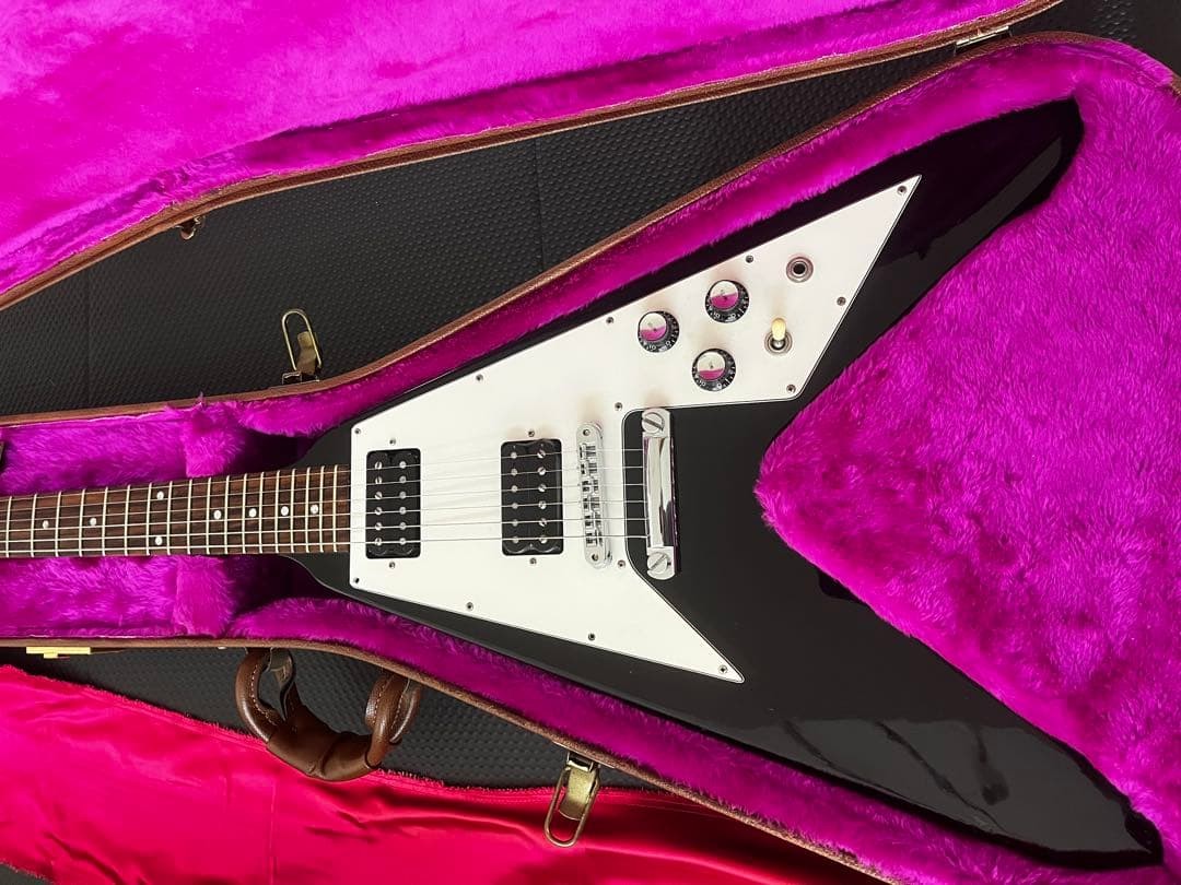 Gibson Flying V 67 Reissue USA Electric Guitar Hard Case 2004 Model