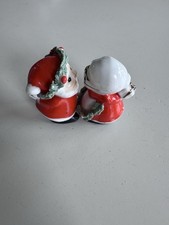Vintage Nanco Spaghetti Trim Kissing, Mr. And Mrs. Santa Claus 2 inch  