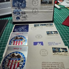 USA Briefe  Apollo11 1969 und Apollo16 1971 u...