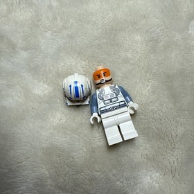 Lego Star Wars  Captain Jag Minifigure  Clone Trooper Pilot 8088