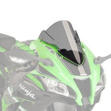 Puig Racing Motorcycle Motorbike Windscreen - Kawasaki ZX-10R Ninja Smoke