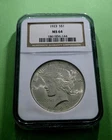 1923 P Peace Dollar NGC MS64 BU GEM Ultra Rare Silver Dollar HIGH VALUE $1 Coin