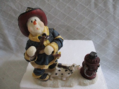 Snow Dooodes "Fireman Bob..Spot Check" by Boyd's - Picture 2 of 11