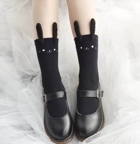 Lindos calcetines Lolita con orejas de conejo Kawaii dibujos animados medias de algodón calcetines pierna de conejo | eBay Lindos calcetines Lolita con orejas de conejo Kawaii dibujos animados medias de algodón calcetines pierna de conejo | eBay