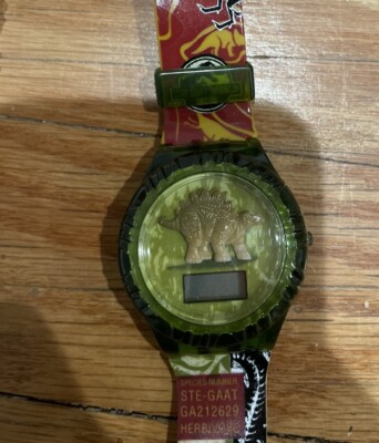 1997 Jurassic Park Lost World Watch Stegosaurus 3D Burger King