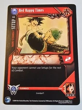 Red Happy Times 2004 Score Unlimited Dragon Ball GT DBZ TCG #66