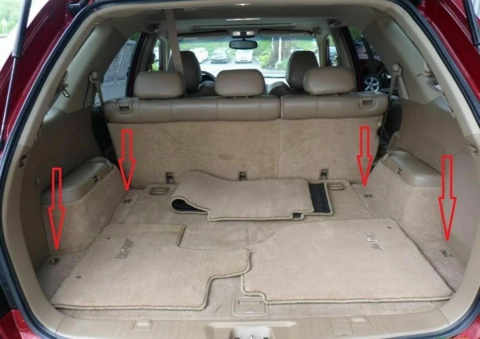 Red de carga organizadora estilo piso maletero trasero red para ACURA MDX 2001-2006 totalmente nueva Foto 2 de 3