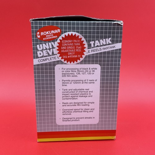 Adorama Ultra Universal Kunststofffolienentwicklungstank #DL-6041 unbenutzt? CIB - Bild 2 von 12