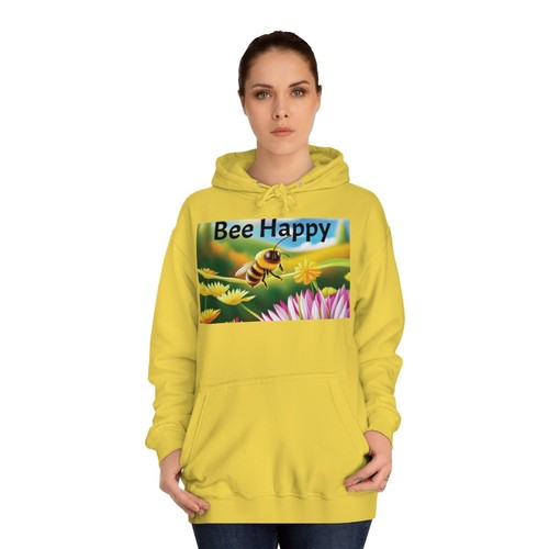 Belmont Designs graphic unisex college hoodie inspirational bee pun gift for him - 第 14/69 張圖片