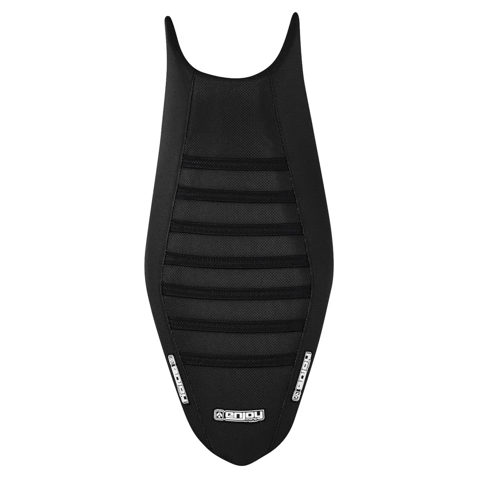 川崎 Z 125 专业座椅套 Z125 握把全黑/黑色 RIBS #171 — 第 3/4 张图片