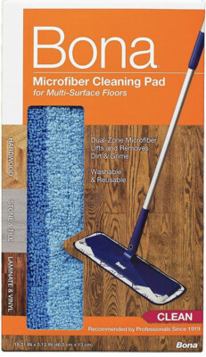 Bona Microfiber Cleaning Pad Refill for Multi-Surface Floors