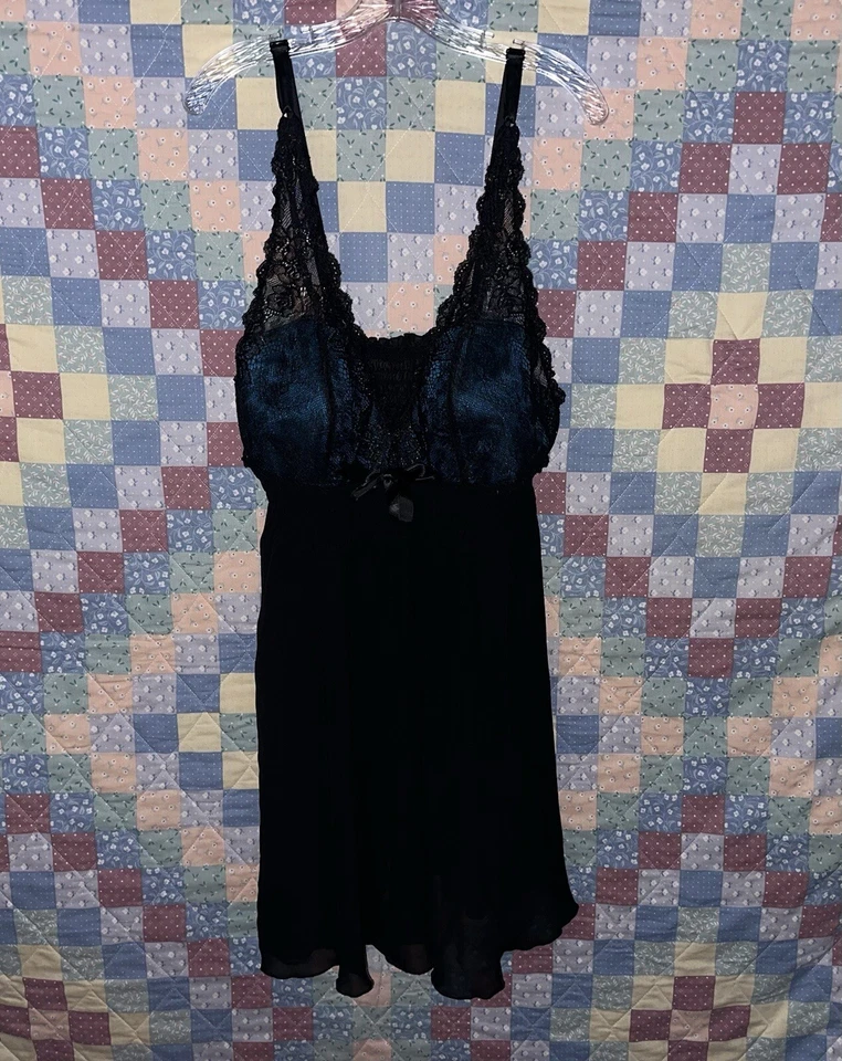 Cacique Lingerie Size 22/24 Lace Underwire Black Bows Polka Dot Padded Lot of 2 - Изображение 3 из 4