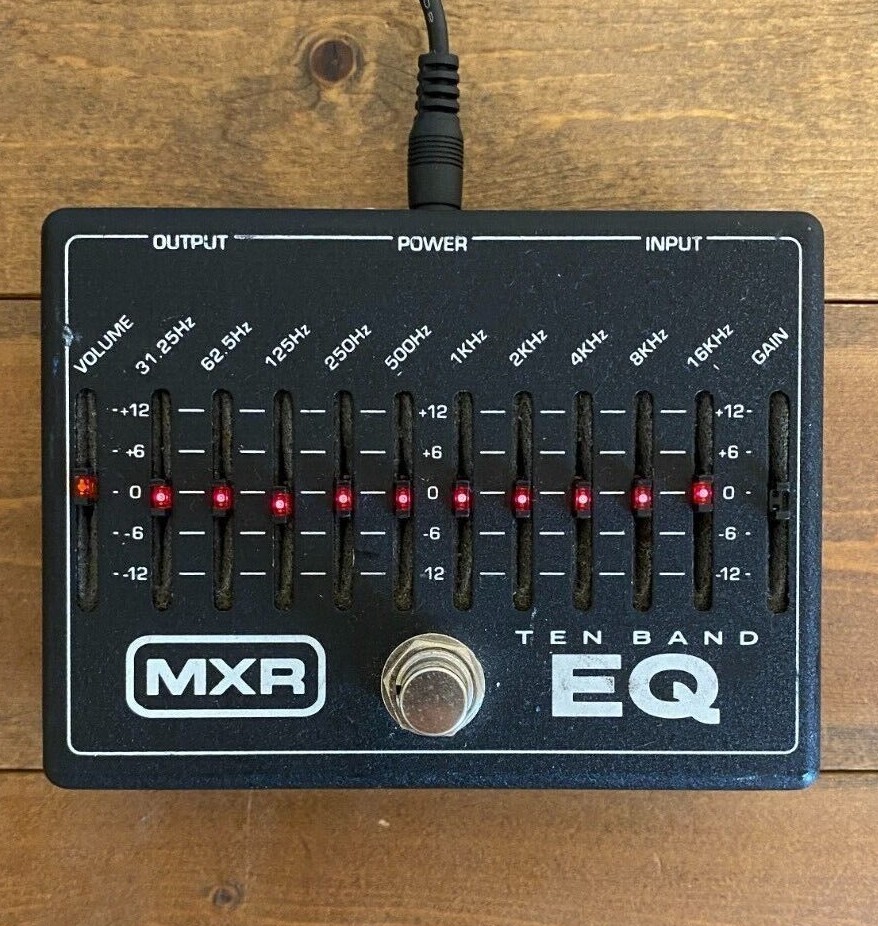 MXR KFK-1 Kerry King Signature 10 Band Equalizer Guitar MXR KFK-1 Kerry King Signature 10 Band Equalizer Guitar