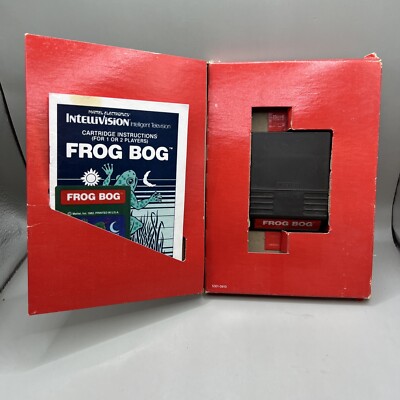 INTELLIVISION FROG BOG In Box With Manual Inserts And Overlay | eBay