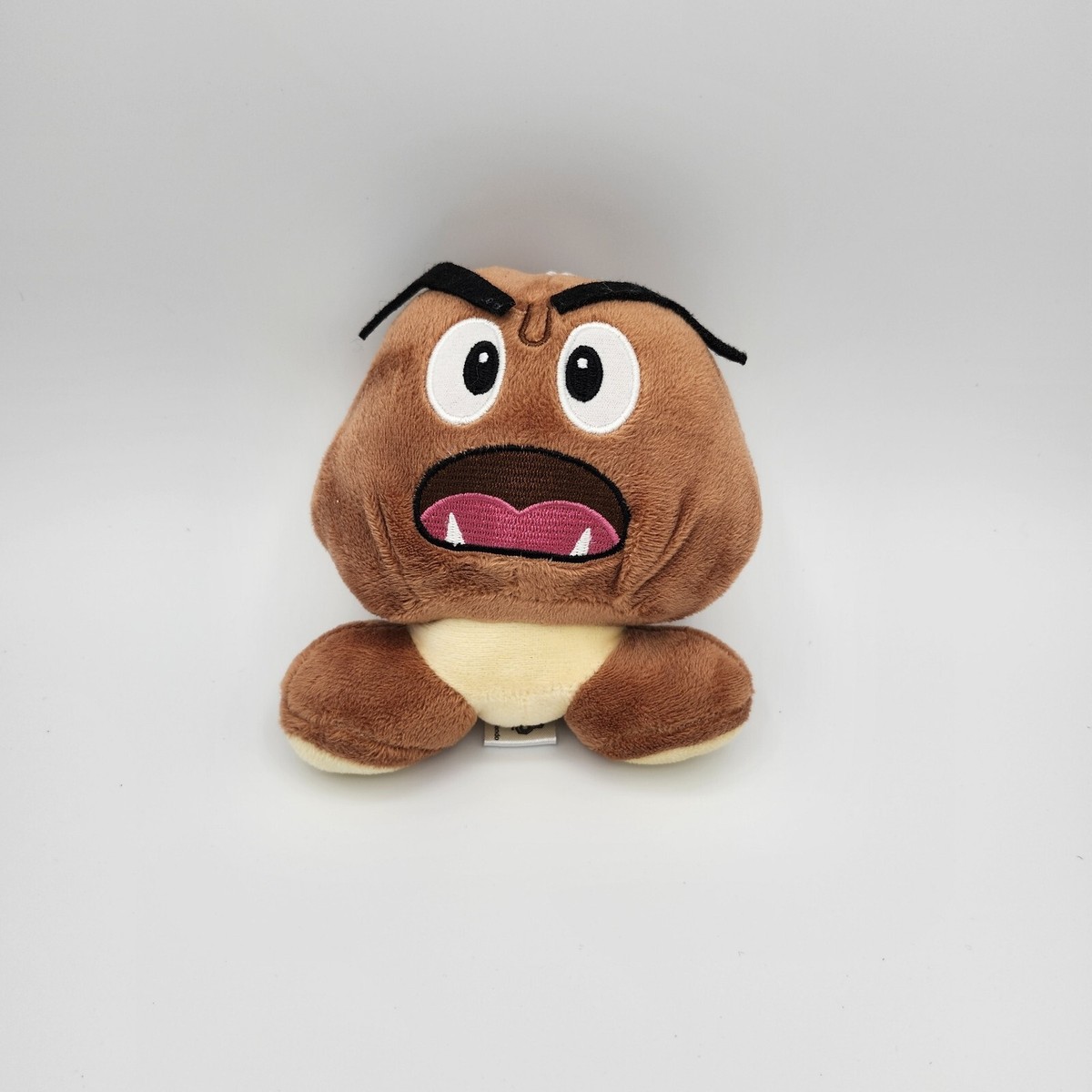 Goomba Open Mouth Super Mario Bros Plush Toy Stuffed Animal Figure