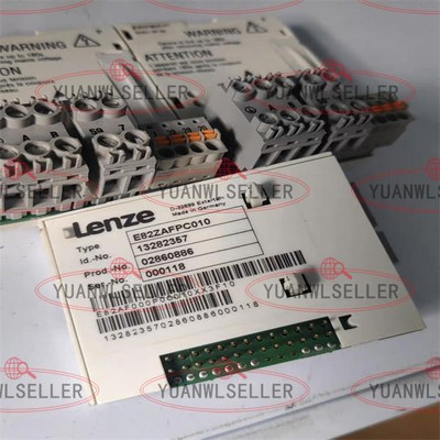 1PC LENZE E82ZAFPC010 module USED
