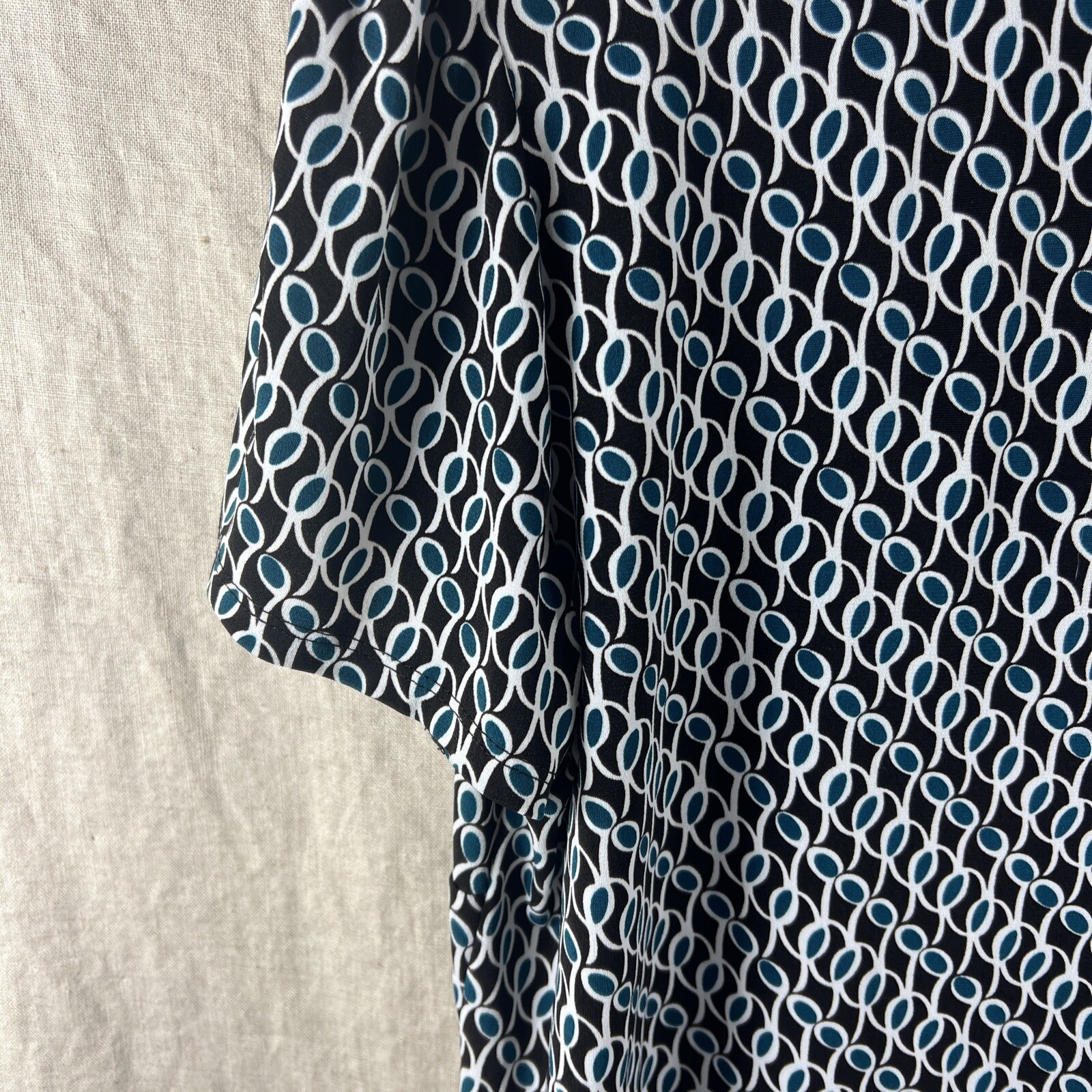 Perceptions Women's Multicolor Patterned Short Sl… - image 18