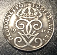 SWEDEN    2 Ore    1948 As Shown