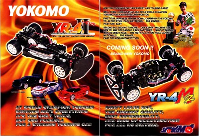 Yokomo YR-4II Touring Car Print Ad Wall Art Decor Hyper-Vision