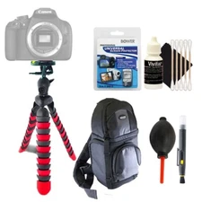 Flexible Tripod + Universal Screen Protector + Top Accessory Cleaning Kit