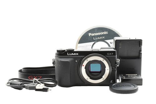 Panasonic Mirrorless SLR Camera Lumix GX7 MK3 Body Black DC-GX7MK3