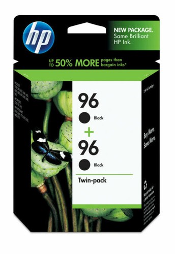 2 Cartucce Compatibili HP 96 Nero E HP 97 Colore - Rigenerate, Per Stampanti Inkjet