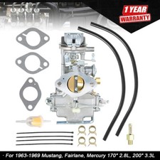 Autolite 1100 Carburetor For Ford Mustang Falcon 1963-1969 6 Cyl 170 200 Cid Eng